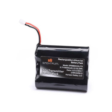 Spektrum 6600mAh 1S 3.7v Transmitter Battery suit NX6, NX8, NX10, IX12 SPMB6600LITX